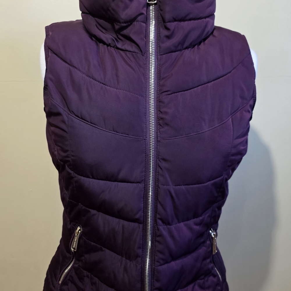 Calvin Klein Deep Purple Quilted Vest